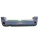 MICROCAR MC1 REAR BUMPER SILVER 